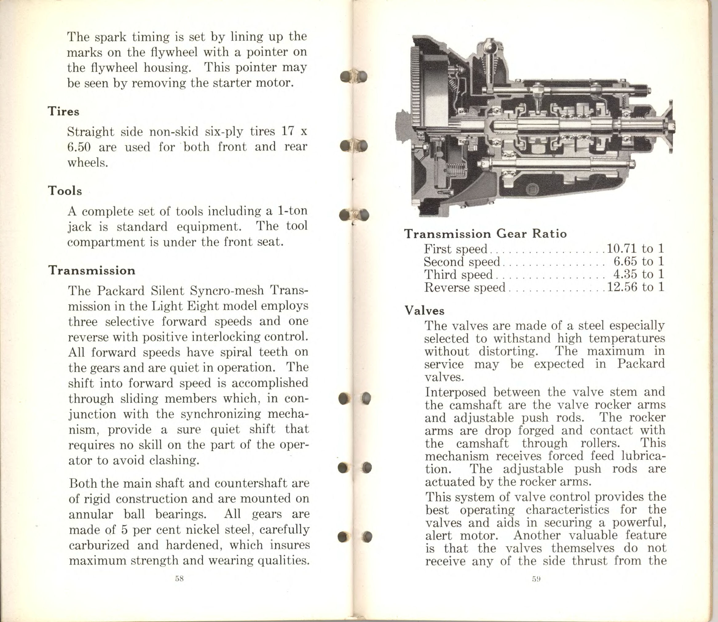 1932 Packard Light Eight Data Book Page 32